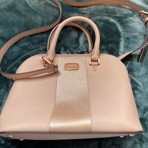NWT Pink Michael Kors purse w/ rose gold hardware